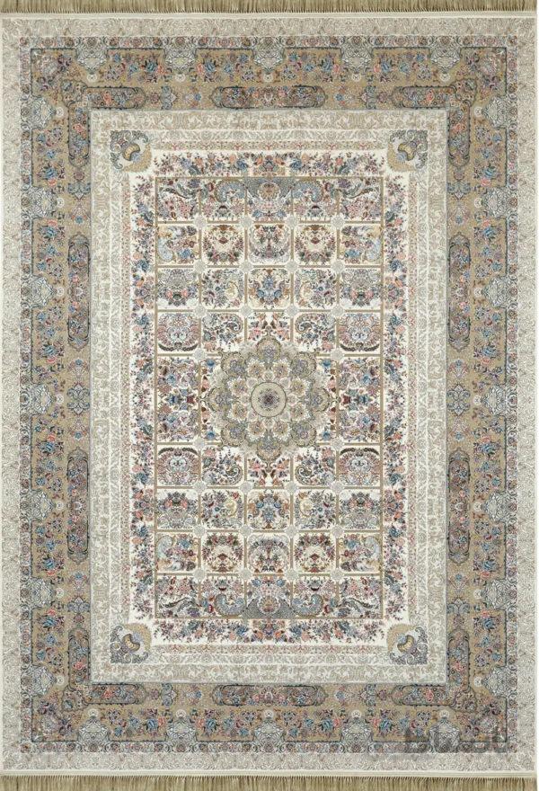 فرش کاشان 1200 شانه طرح خاتون کرم