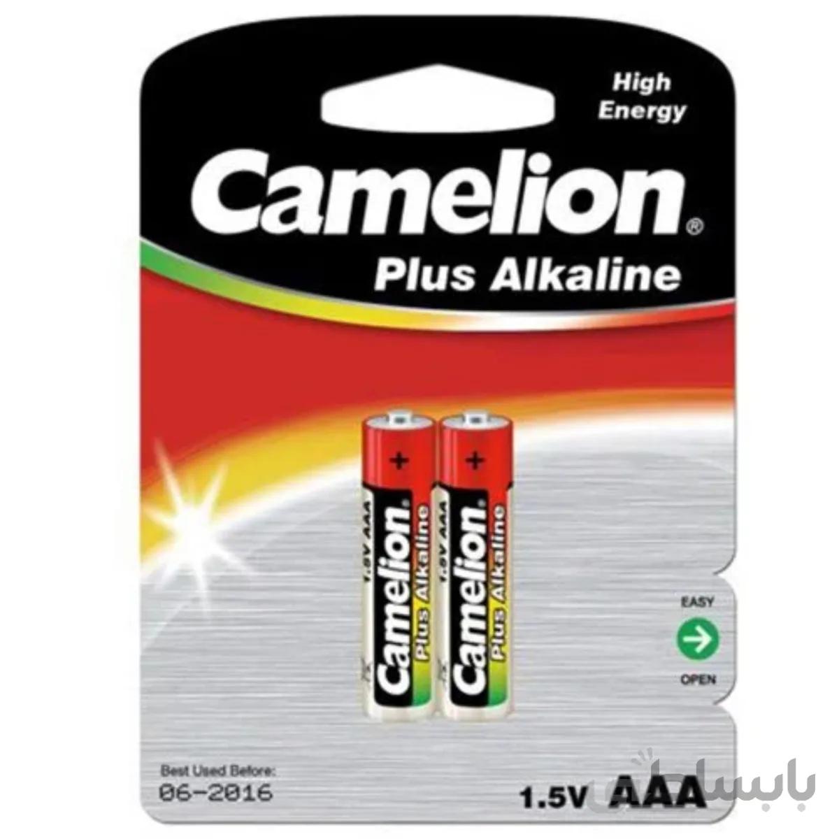 باتری نیم قلمی آلکالین کملیون مدل Plus Alkaline بسته 2 عددی