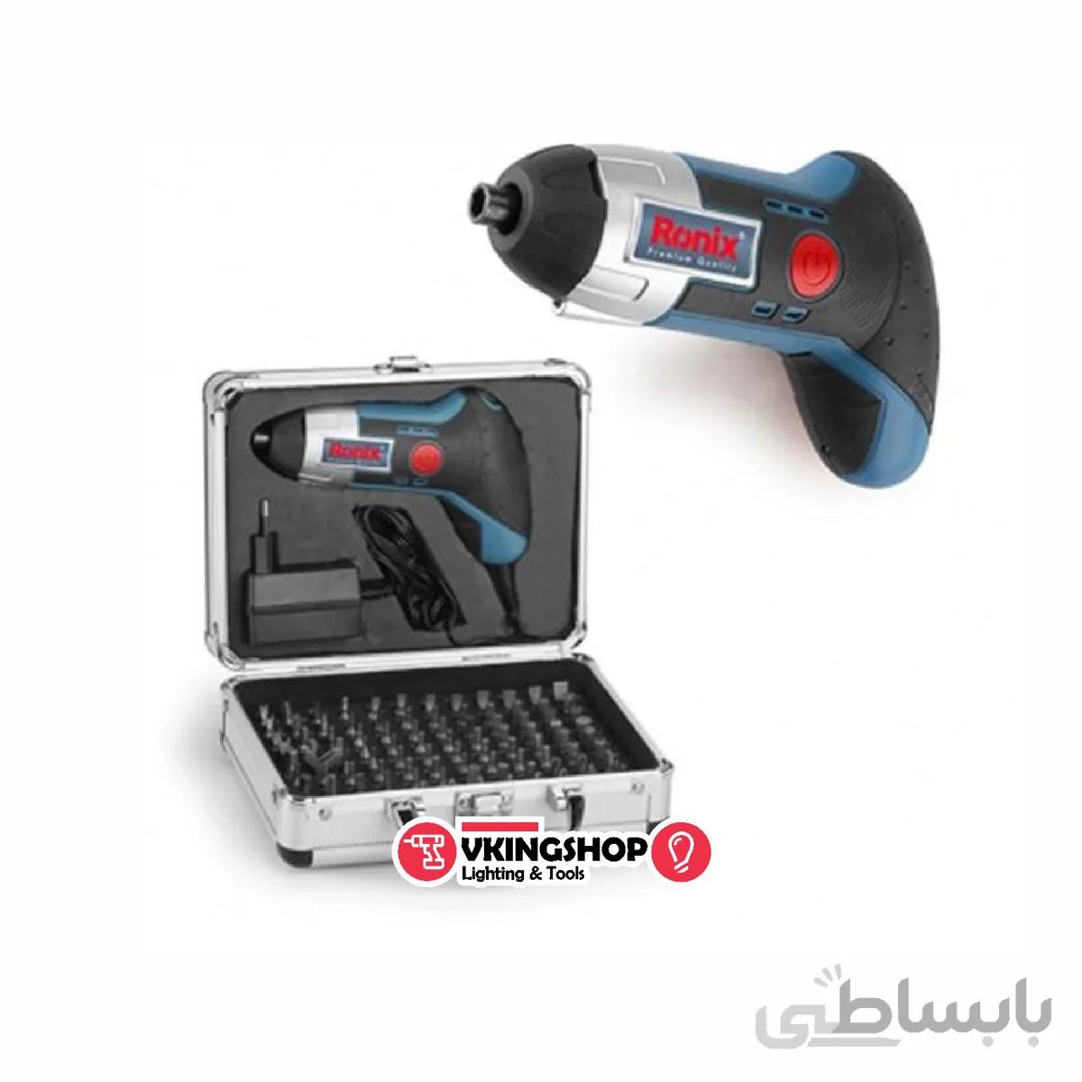 پیچ گوشتی شارژی رونیکس مدل 8500