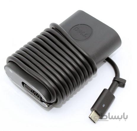 آداپتور لپ تاپ دل 20 ولت 2.25 آمپر تایپ سی اورجینال ا ADAPTER DELL 20V 2.25A TYPE-C ORGINAL