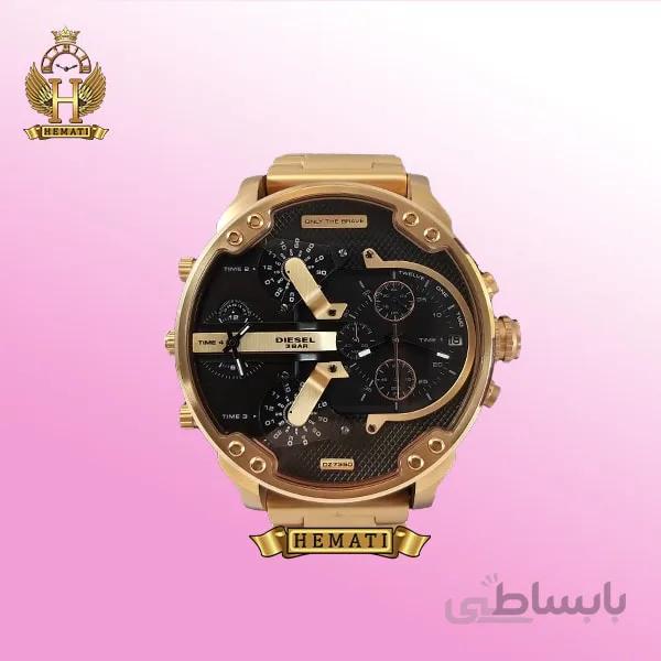ساعت مردانه دیزل هفت موتوره مدل DIESEL DZ7350 رزگلد