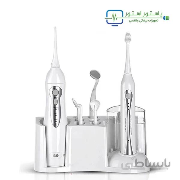 مسواک برقی و واترپیک واتراسپلش WS500 - 5010 ا water splash ws500 (5010) electric toothbrush