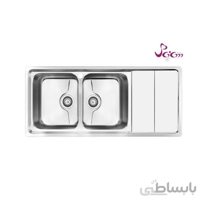 سینک استیل روکار بلانتون مدل KS3150LR