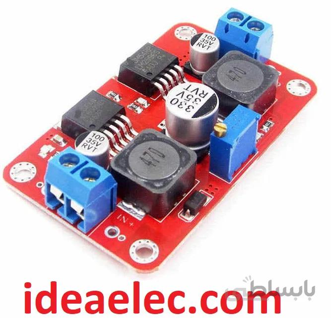 ماژول تغذیه اتوماتیک افزاینده و کاهنده رگلاتور ولتاژ LM2596-LM2577
