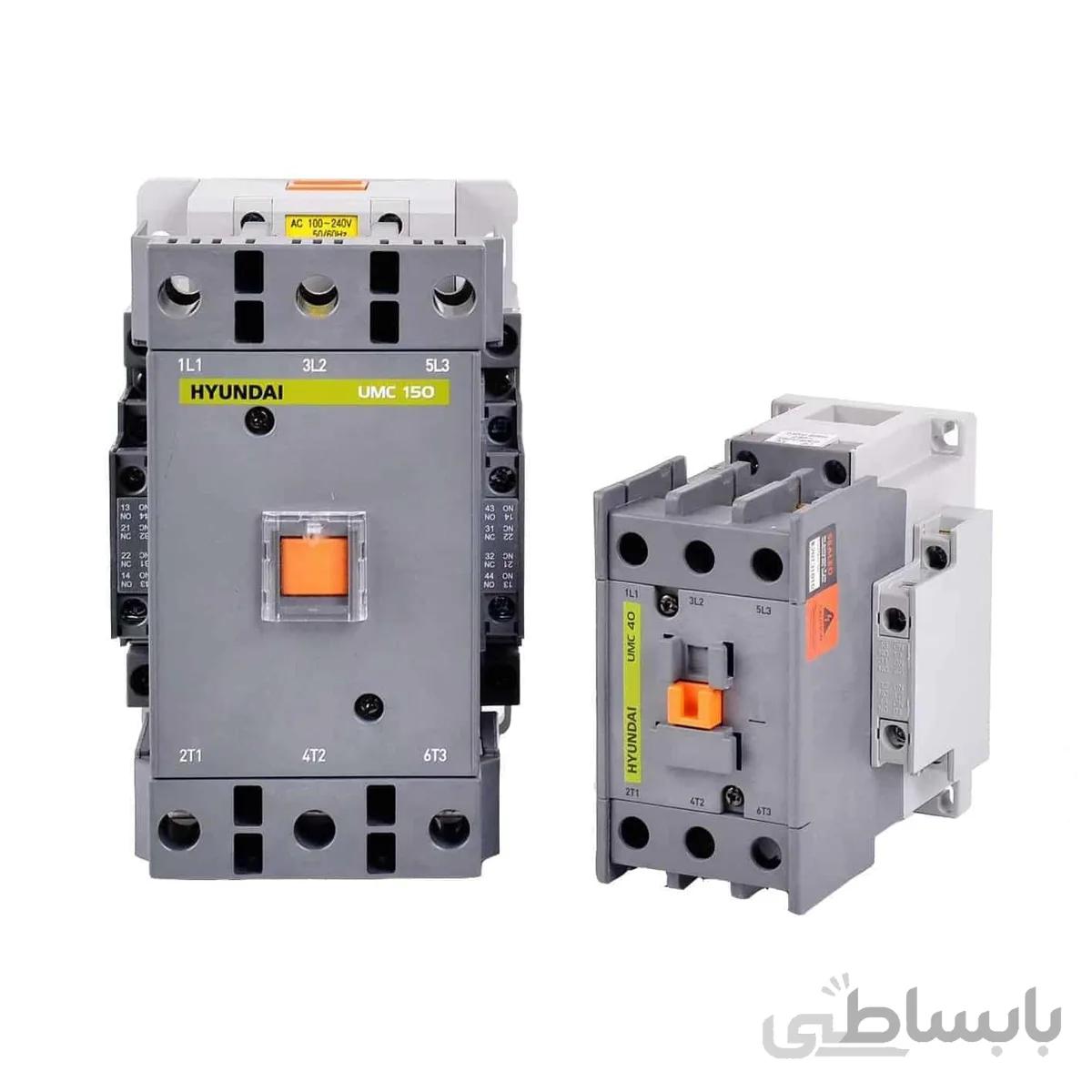 کنتاکتور AC هیوندای- 220ولت- 40 آمپر موتوری
