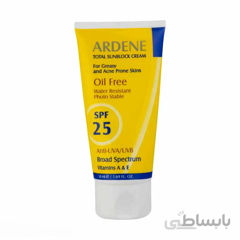 کرم ضد آفتاب آردن مدل SPF25 تیپاکس کالا
