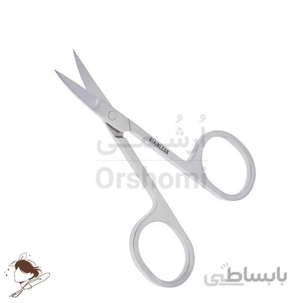 قیچی استیل نیدل پانچ و گلدوزی تیغه کوتاه