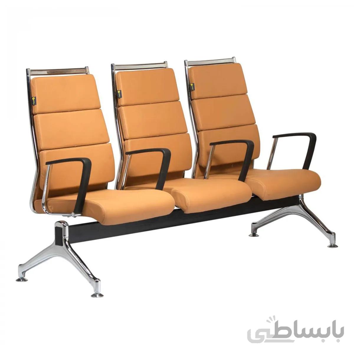 ‌صندلی انتظار سه نفره مدل W8000 راحتیران