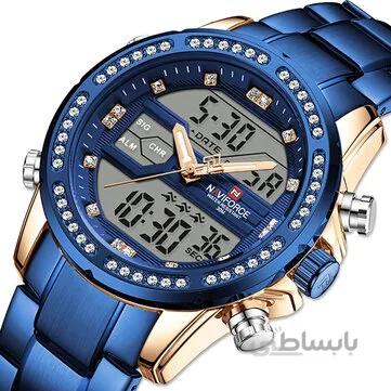 ساعت مردانه naviforce 9190 ابی