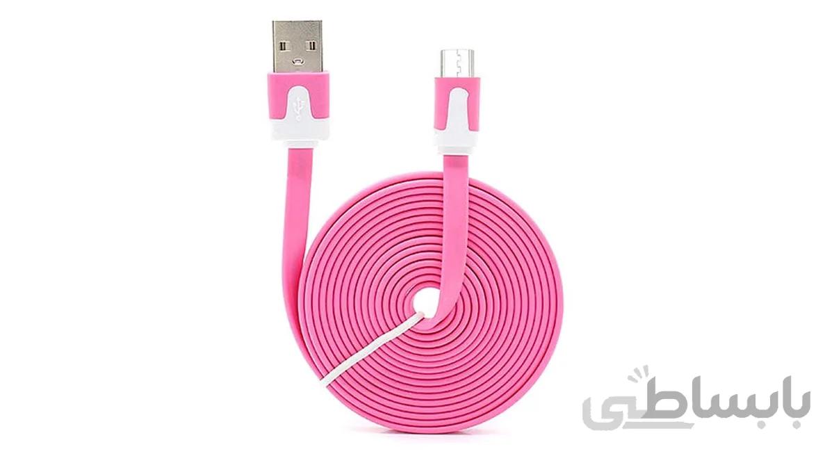 کابل تبدیل USB به microUSB نوود طول 2 متر