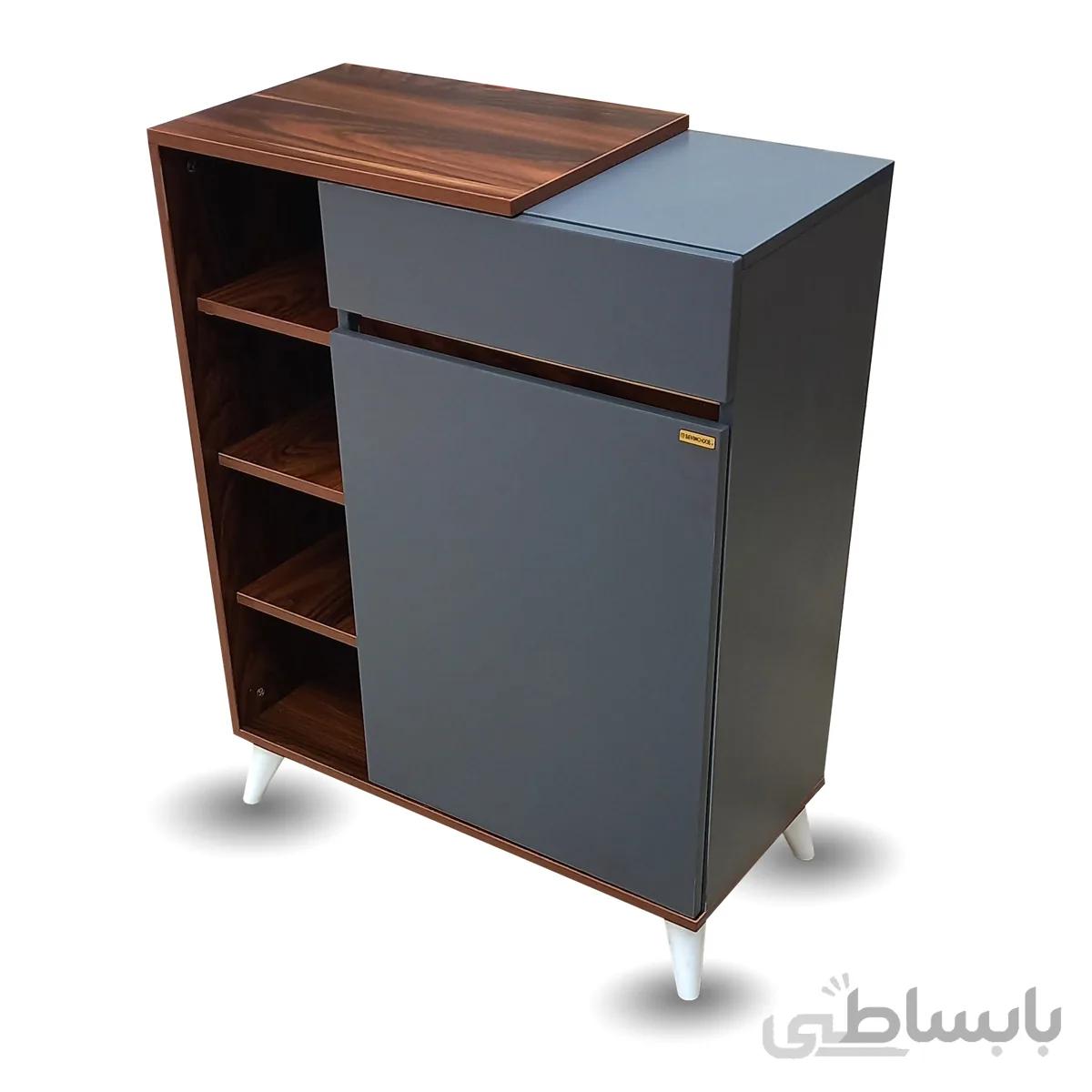جاکفشی مدل الیانا گردویی دودی
