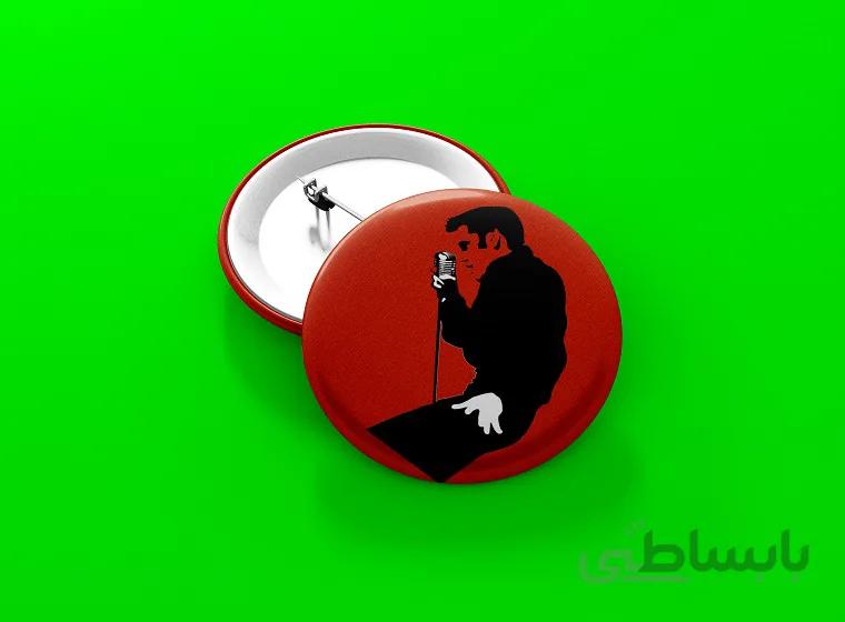 پیکسل با طرح الویس خواننده