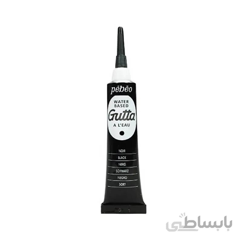 خمیر دورگیر پارچه 20ml پ ب او مشکی (012) -211