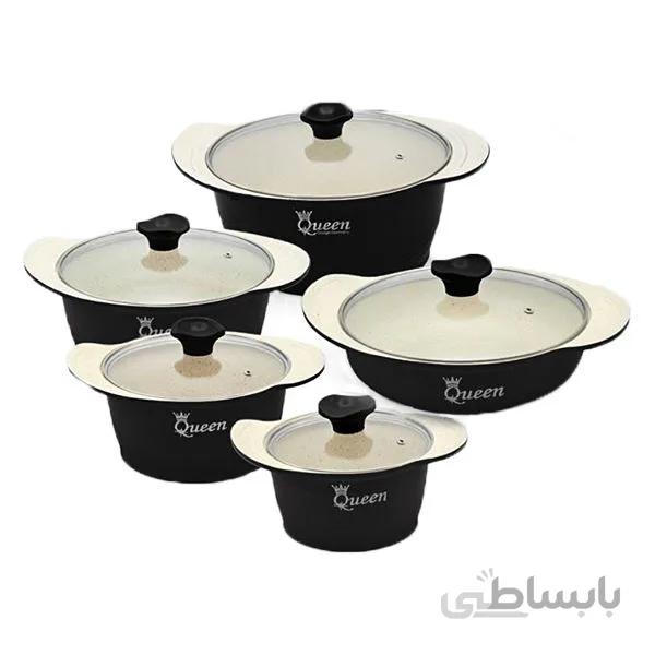 سرویس پخت و پز 10 پارچه کویین مدل السا