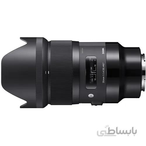 لنز فیکس سیگما 35mm اف 1.4 برای سونی