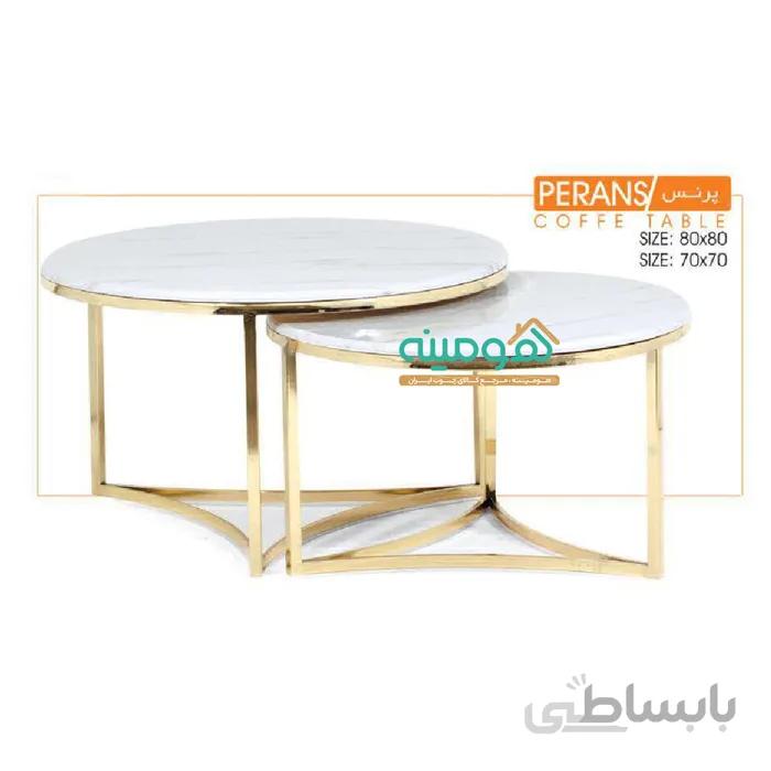 جلو مبلی عسلی مدل پرنس