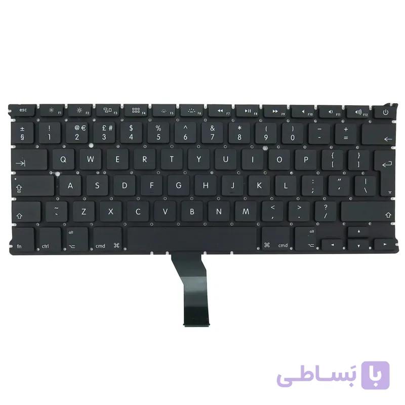 صفحه کلید با سیم اپل A1369 مناسب برای مک بوک ایر 13 اینچی اروپایی - Apple Wired Keyboard For MacBook Air 13" A1369-Europe