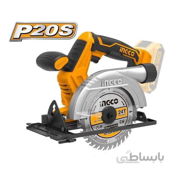 اره دیسکی شارژی 20 ولت اینکو مدل csli1401