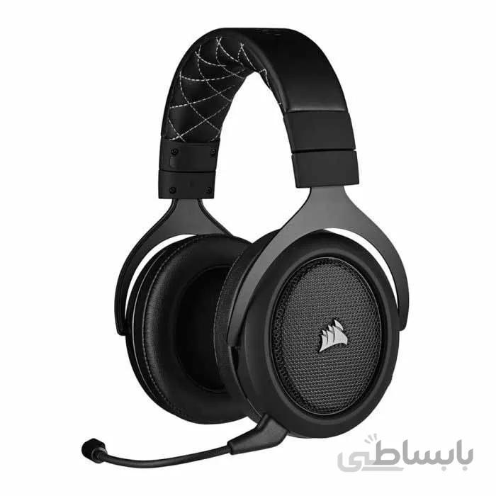هدست گیمینگ کورسیر Headset Gaming HS70 PRO Wireless Carbon 7.1