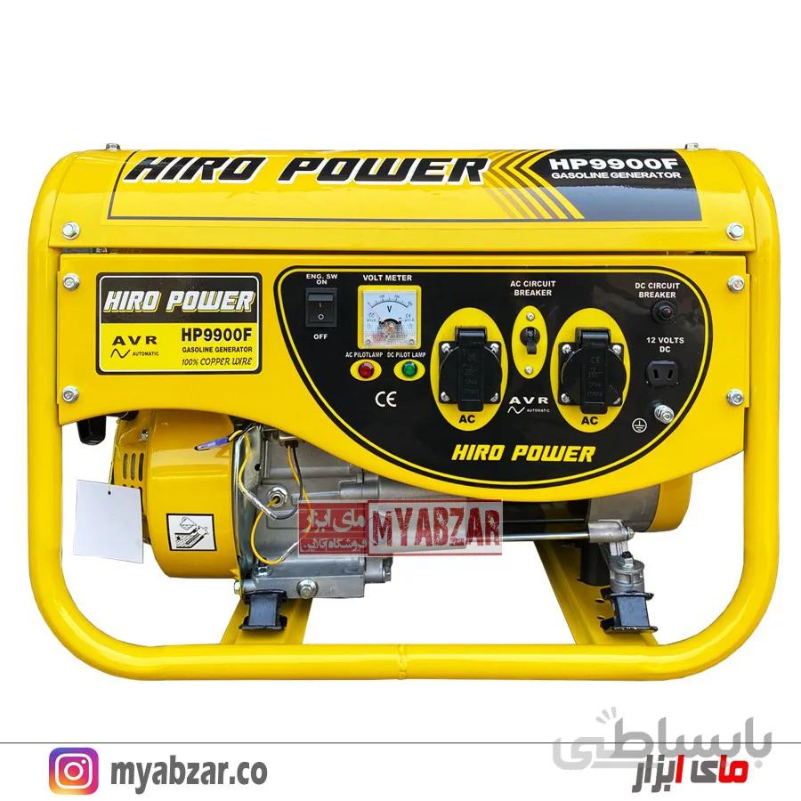 موتور برق 3500 وات هیرو پاور مدل HIRO POWER HP9900F