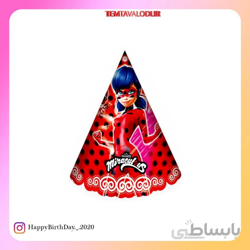 کلاه تم دختر کفشدوزک