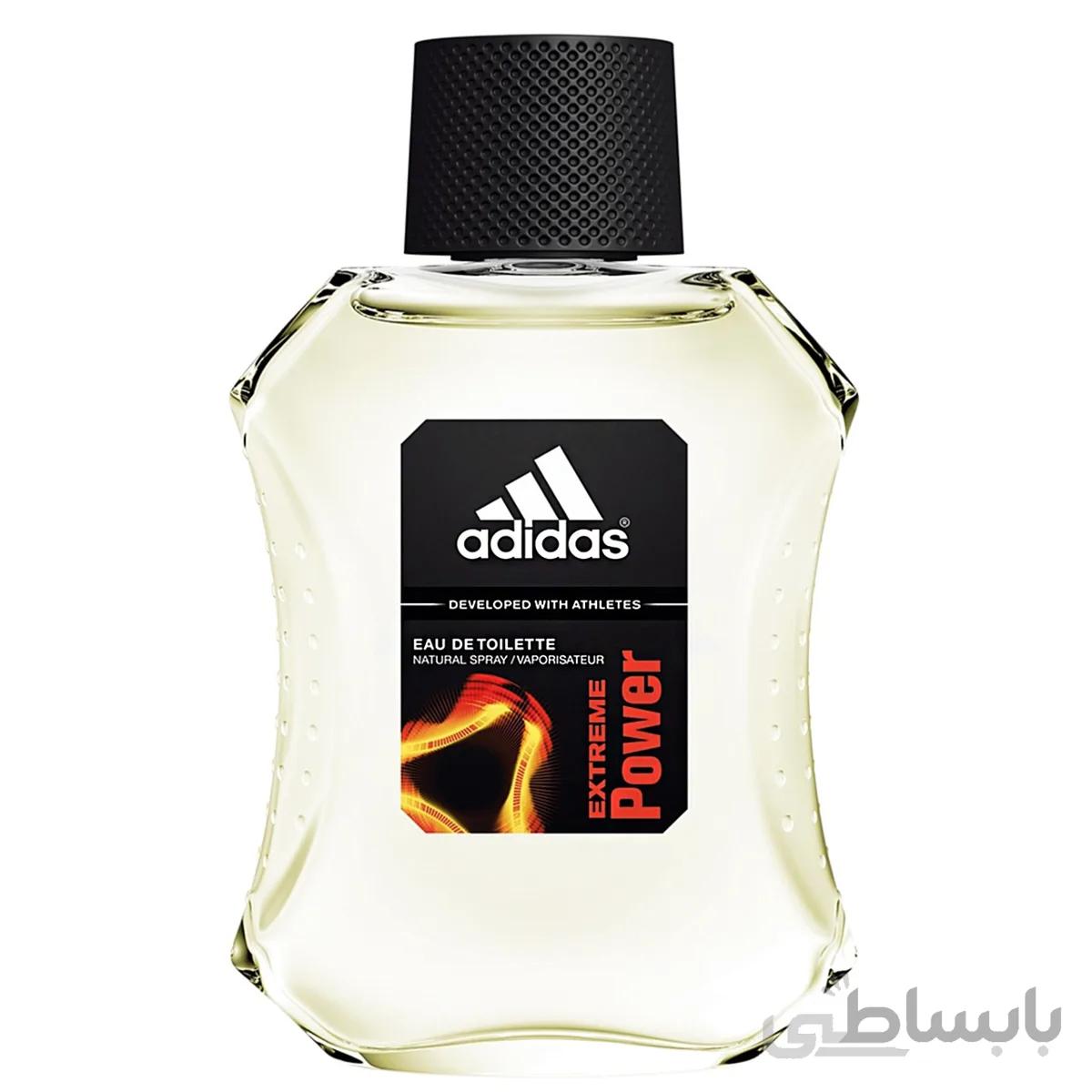 ادو تویلت مردانه آدیداس مدل Extreme Power حجم 100 میلی لیتر ا Adidas Extreme Power Eau De Toilette For Men 100ml