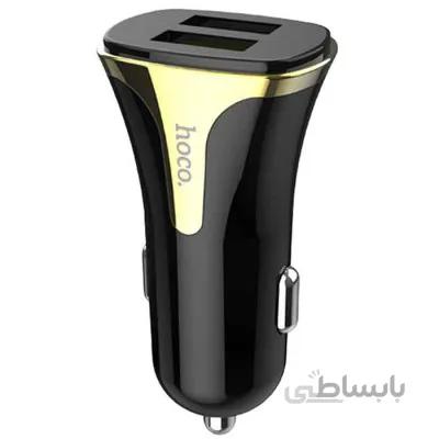 شارژر فندکی هوکو مدل Z31 + کابل تبدیل microUSB