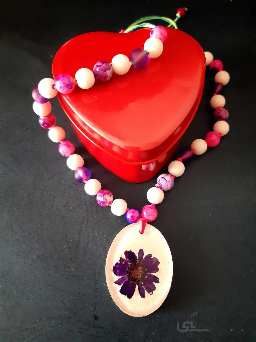 گردنبند گل داوودی