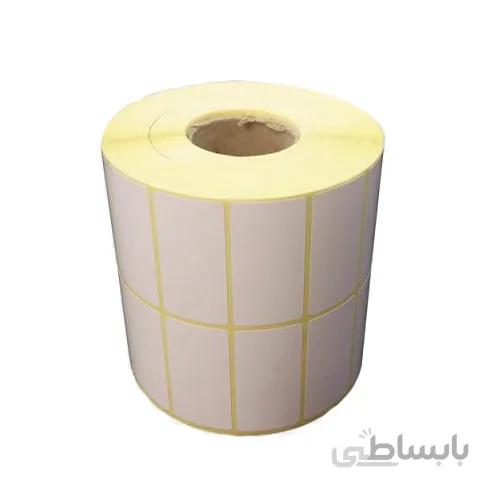 لیبل برچسب کاغذی دو ردیف 4000 عددی Paper Label 25×50