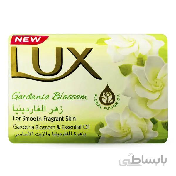صابون لوکس ۱۷۰ گرم همراه با عطر شکوفه گاردنیا و روغن اساسی – برای پوست های نرم – Lux soap Gardenia Blossom & Essential Oil