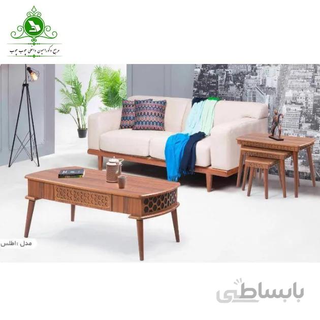جلو مبلی عسلی آتلس