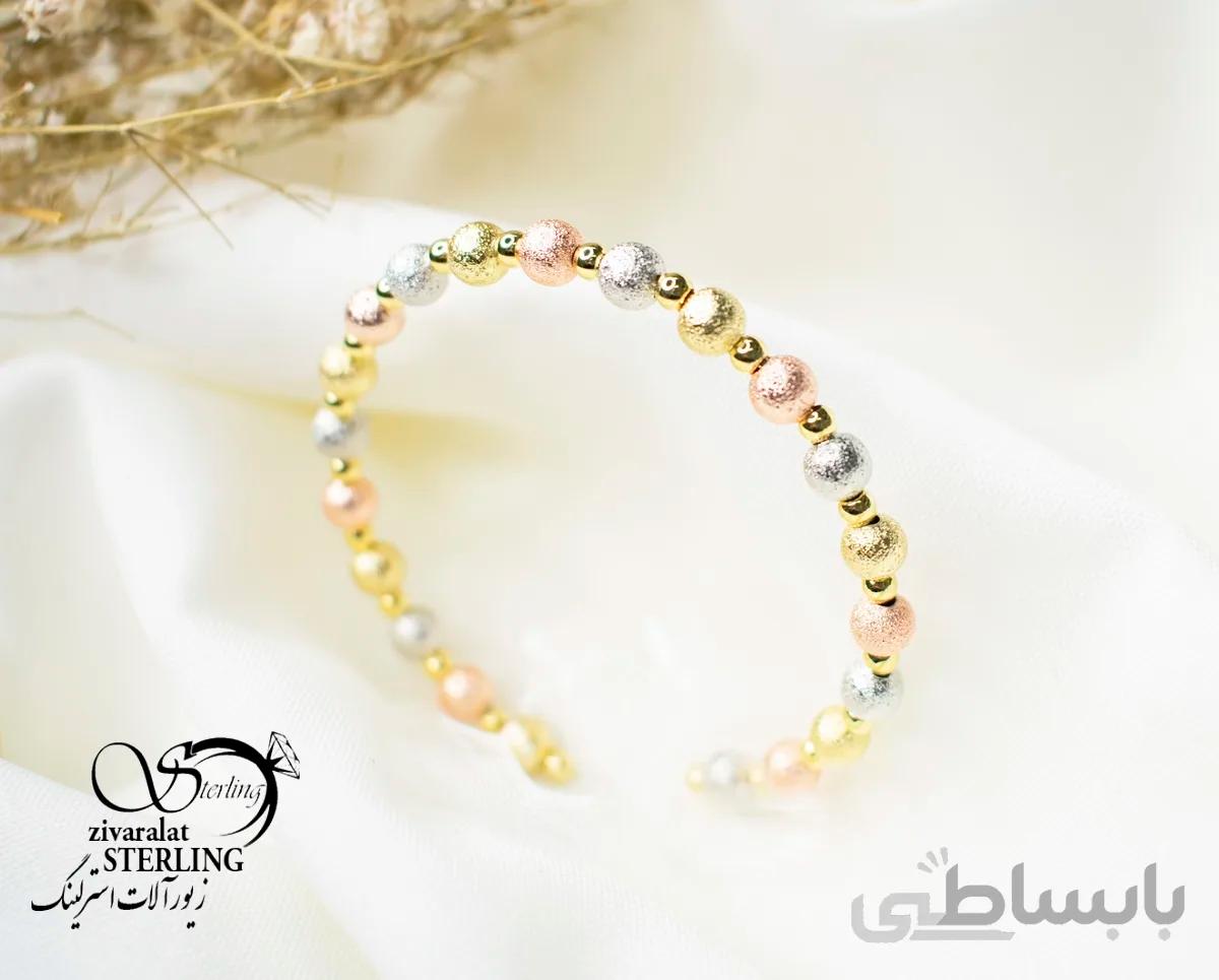 دستبند النگویی البرنادو زنانه دو رنگ
