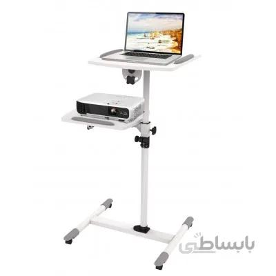 پایه زمینی چرخدار دو طبقه پروژکتور