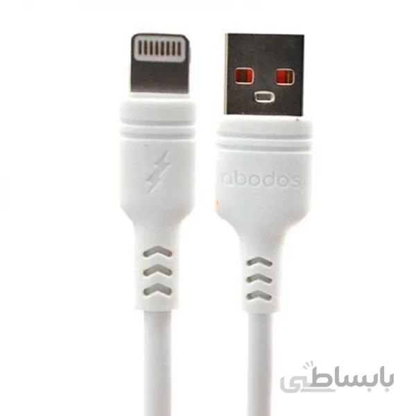 کابل تبدیل USB به لایتنینگ ابودوس مدل AS-DS33i طول 1 متر