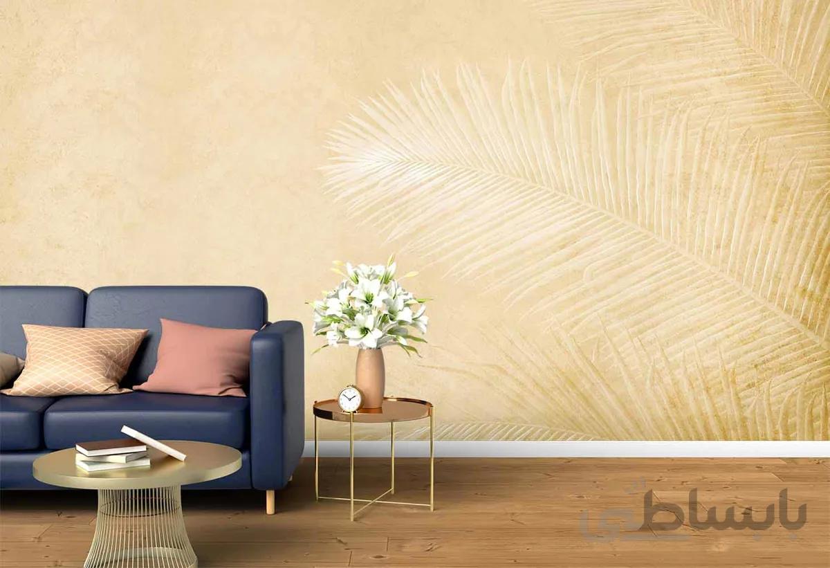 پوستر دیواری کلاسیک طرح برگ W10036700
