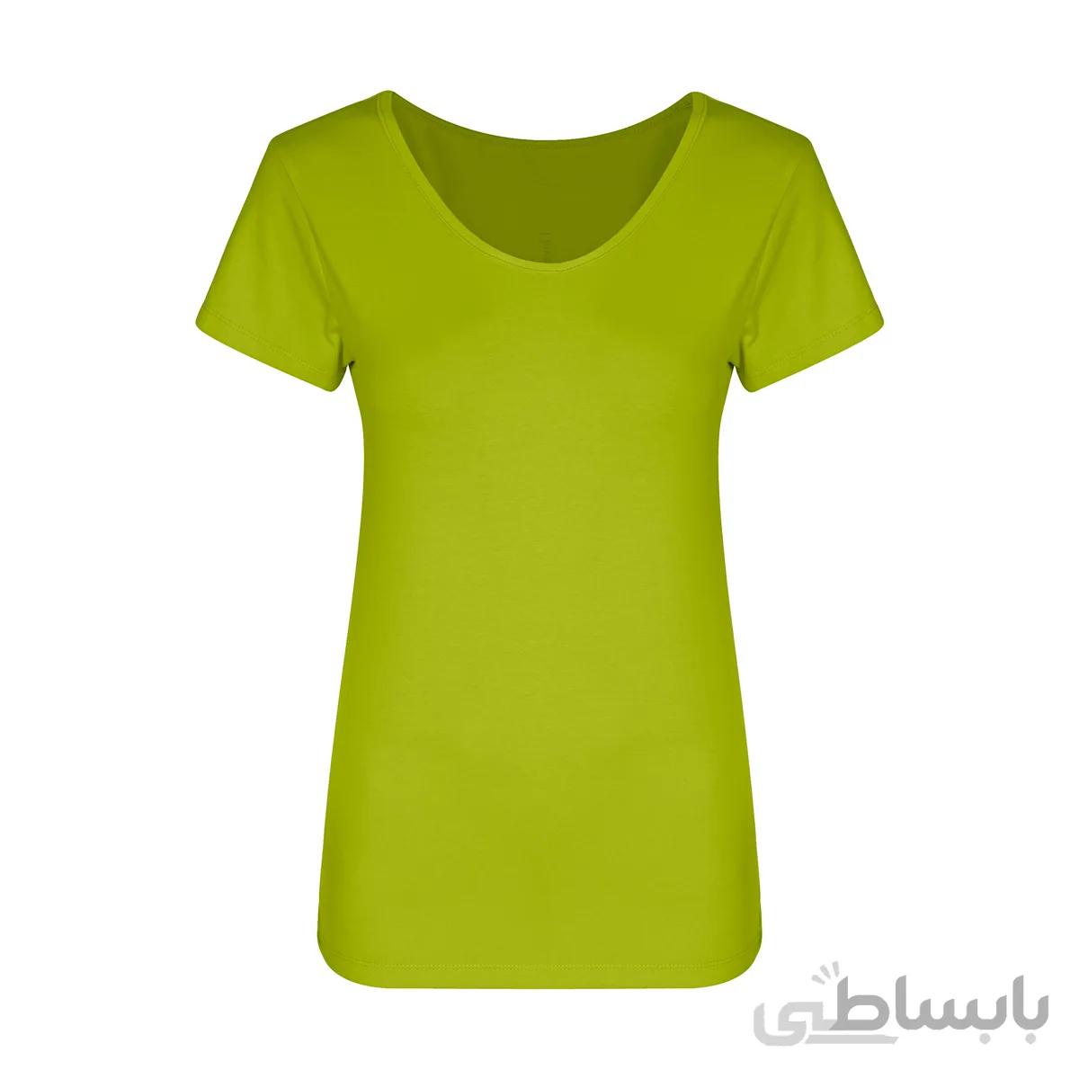 تیشرت یقه گرد زنانه