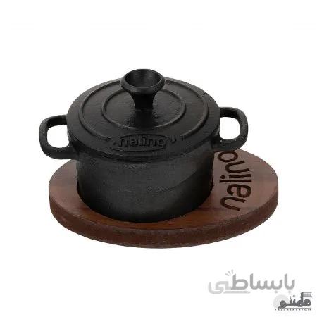 قابلمه چدن کودک سایز 12 مدل Feleti