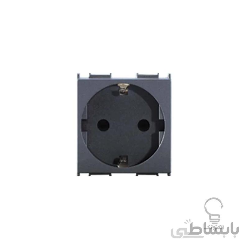 ماژول پریز برق ارت دار M2 فضل الکتریک