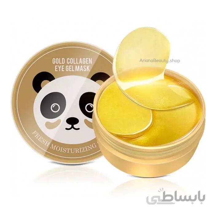 ماسک ژلی زیر چشم کلاژن طلا پاندا