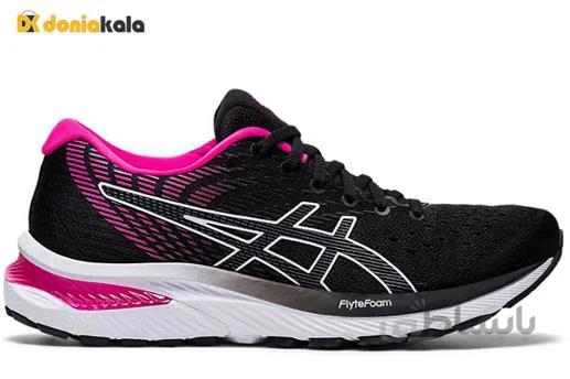 کفش کتونی اورجینال اسپرت پیاده روی و ورزشی اسیکس کومولوس 22 Asics GEL-CUMULUS 22 1012A741.001 ا Original ketone shoes for walking and sports Asics GEL CUMULUS 22 1012A741 001