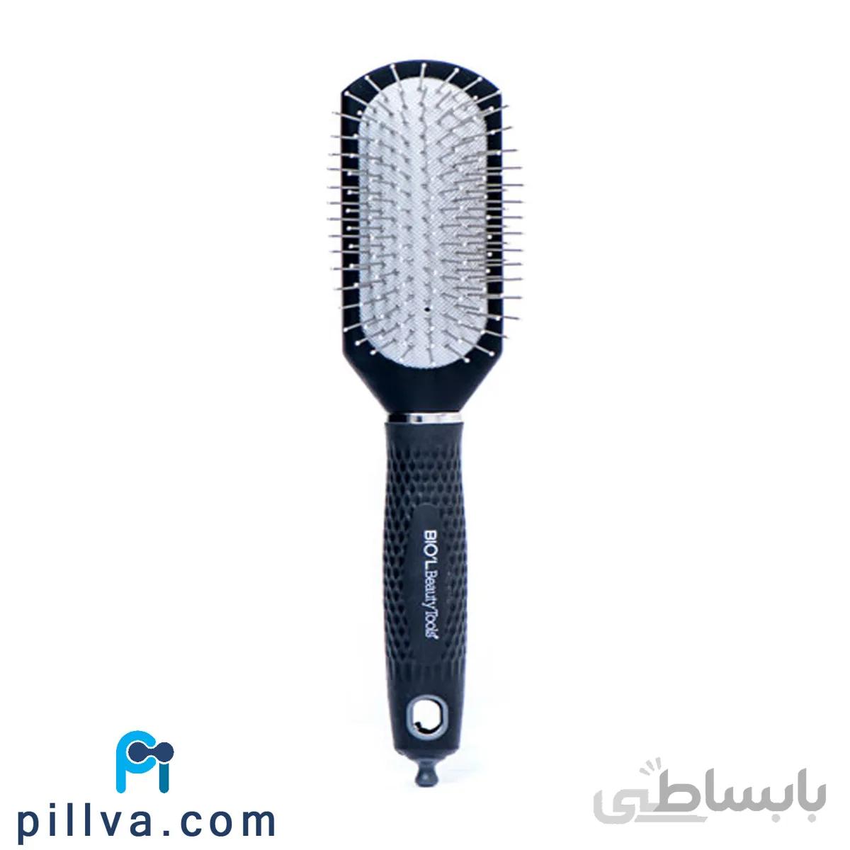 برس مو گرافیت استایل مشکی متوسط سوزنی بیول