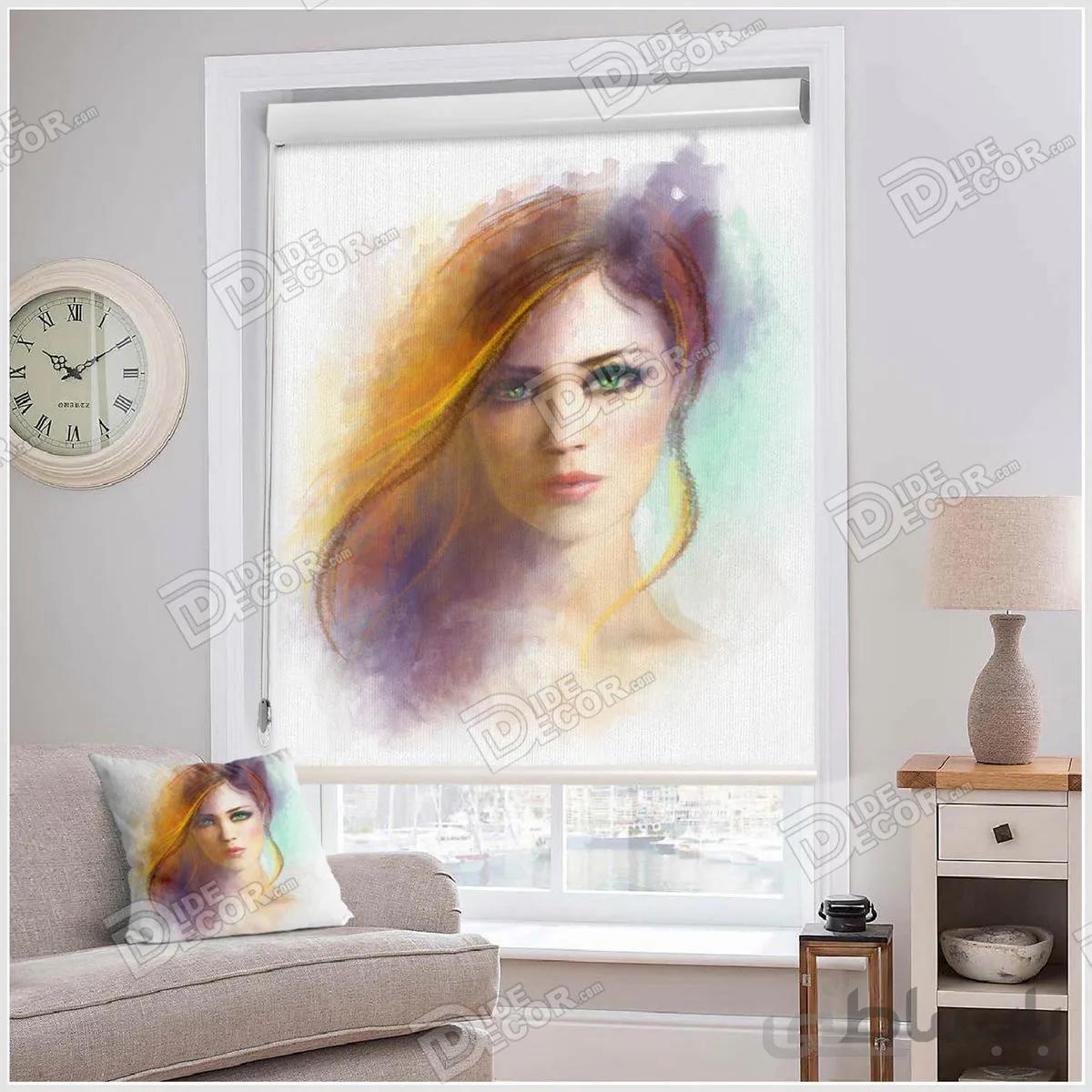پرده شید نقاشی کد SSP 21