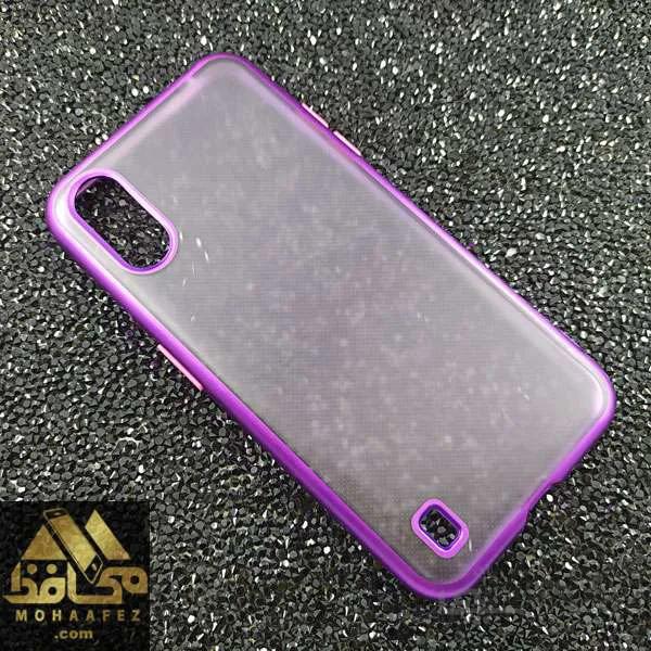 قاب نیمه شفاف سامسونگ A01 کد SA395