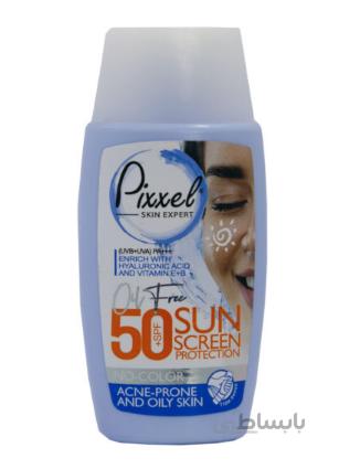 ضد آفتاب پیکسل مدل Oily Acne-Prone Skin بي رنگ حجم 50 میلی لیتر