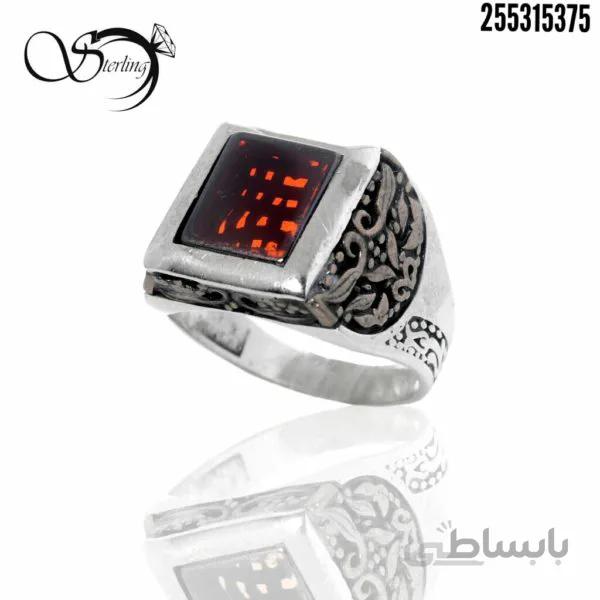 انگشتر نقره مردانه کد:۲۱۱۲