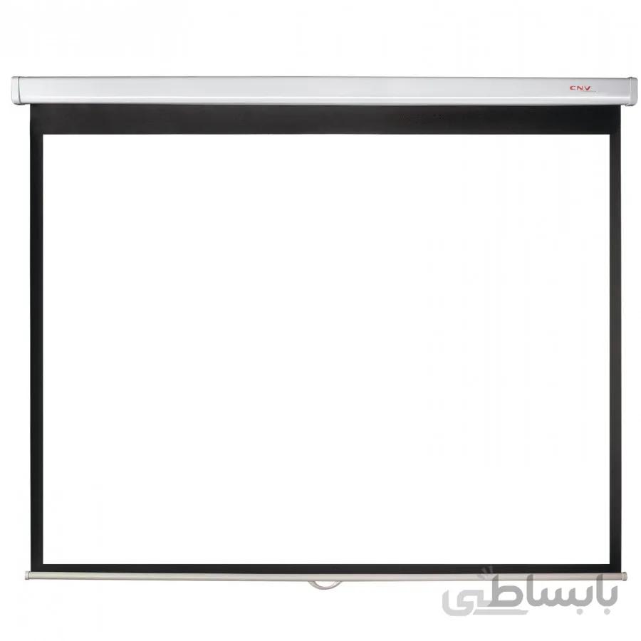 پرده نمایش یا پرده پروژکتور - اویز برقی - 128 × 171 سانتیمتر | معادل 77 اینچ واید - CNV Series Motorized Screen CN-M84 - گرندویو Grandview