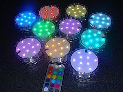پک LED ضد آب RGB ریموت دار