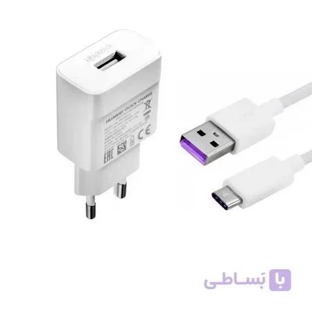 شارژر، کابل شارژ و آداپتور فست شارژ تایپ سی اصلی هواوی Mate 20 Pro
