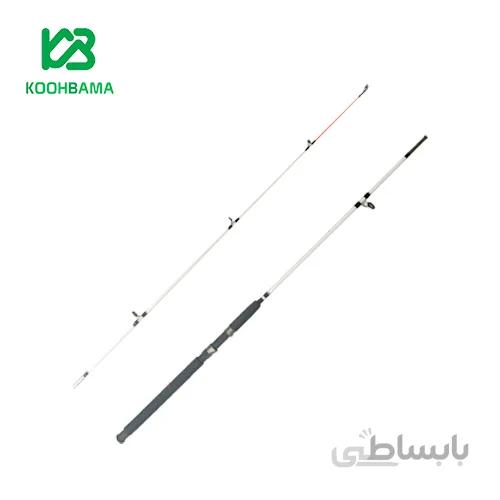 چوب ماهیگیری دو تکه تو پر کروکدیل سایز 2.10 متر