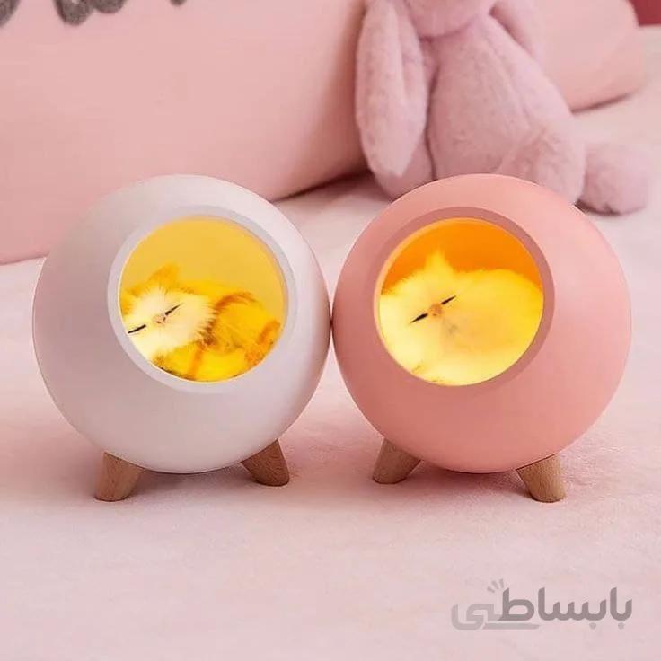 چراغ خواب طرح گربه ملوس